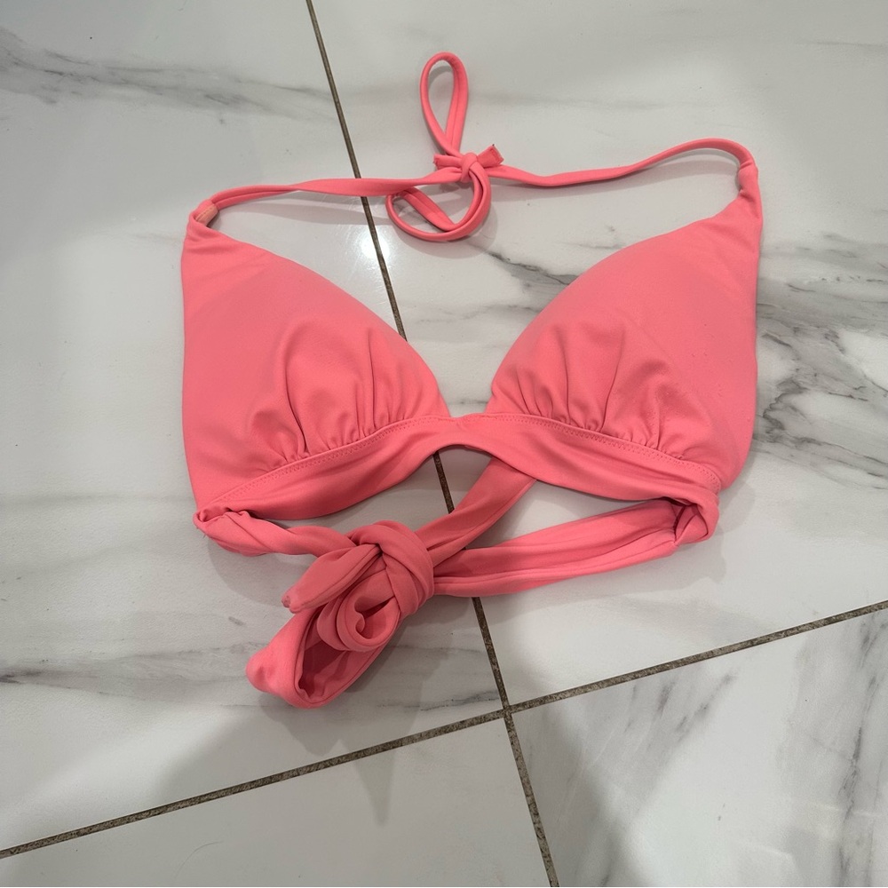 Victoria's Secret Coral Pink Bikini Top